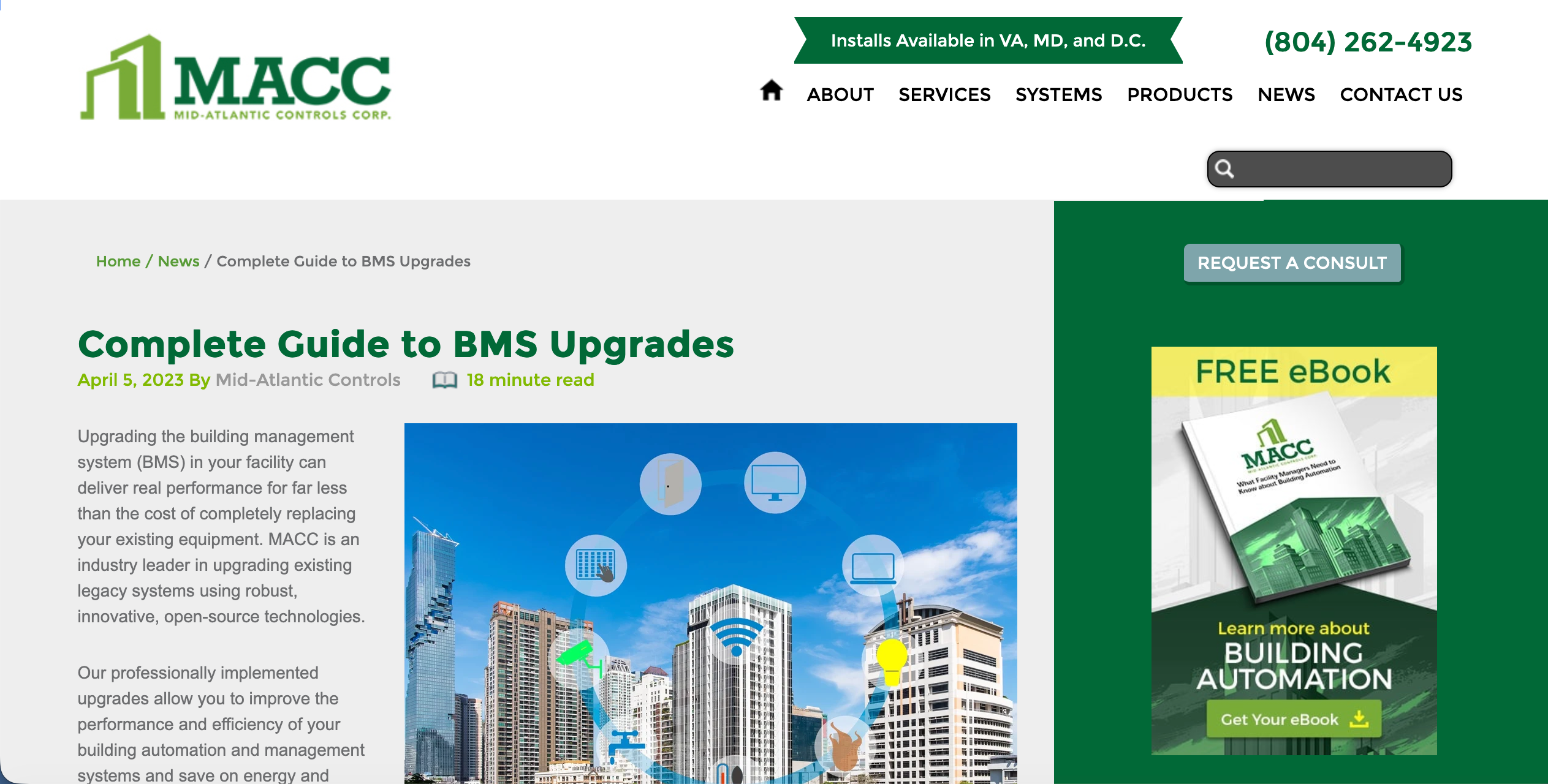 MACC Complete Guide to BMS Upgrades blog post